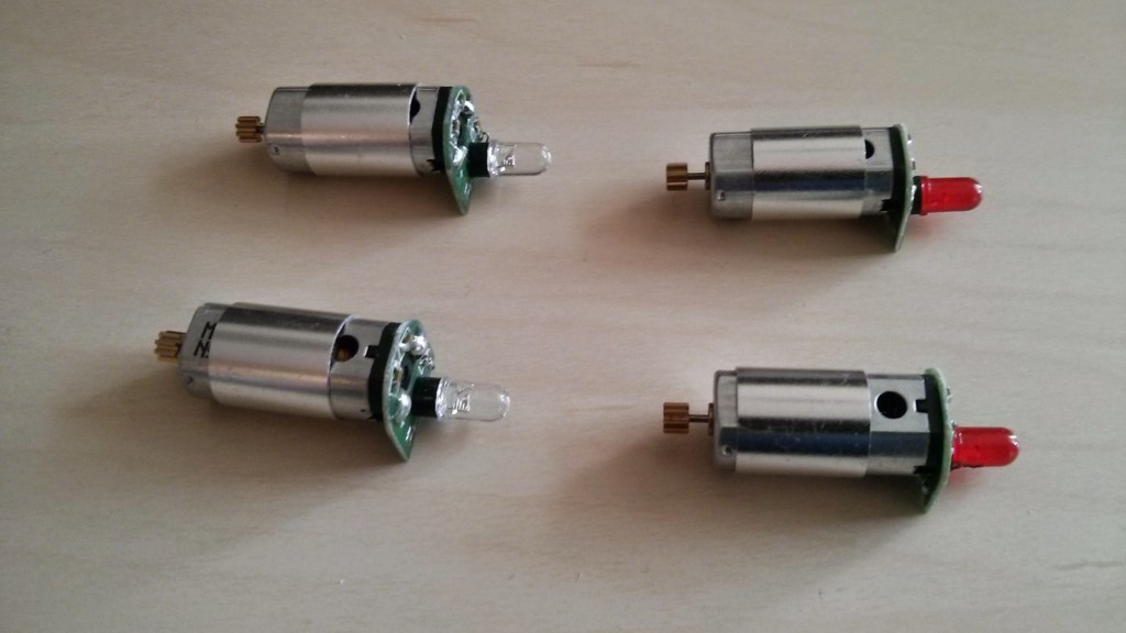 Brushed DC motors