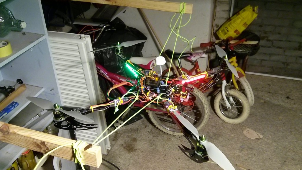 Quadcopter harness