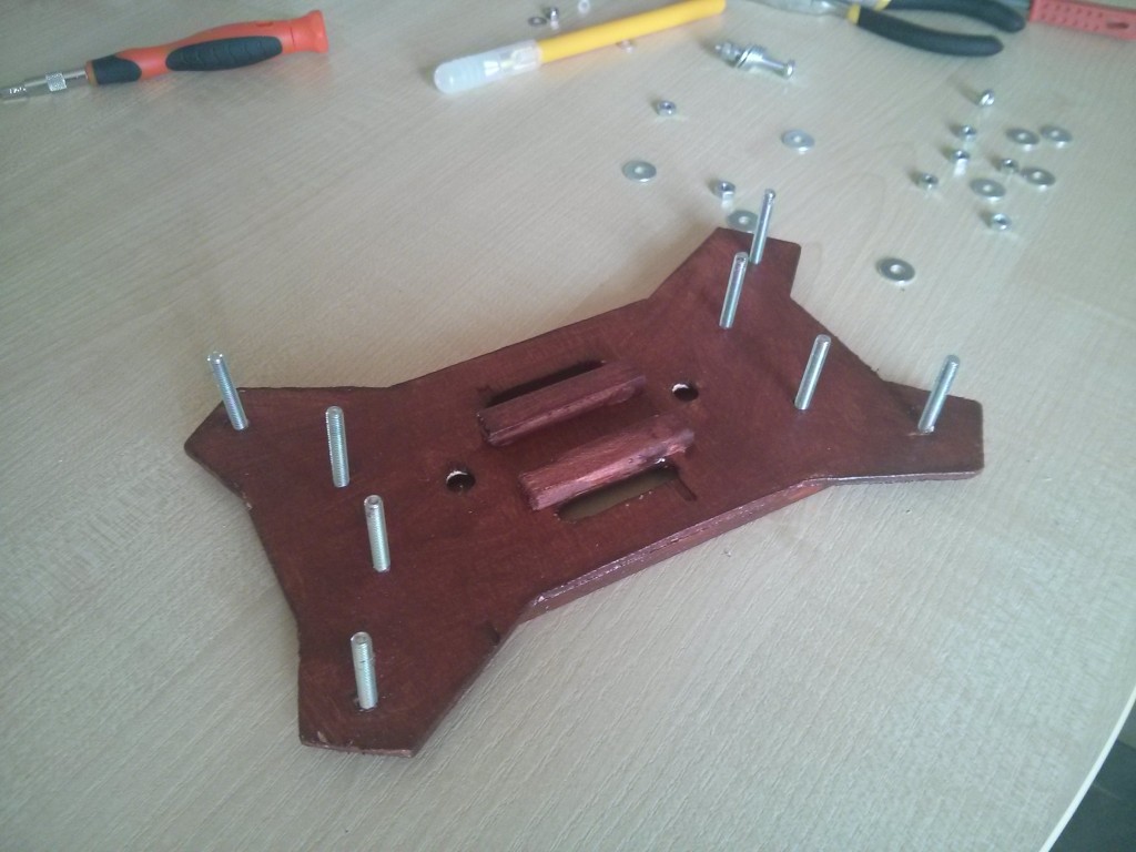 plywood central platform