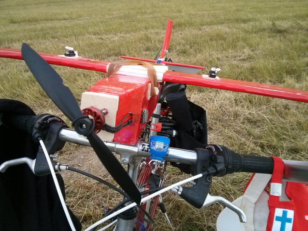 Turnigy T2730 1500KV on depron plane