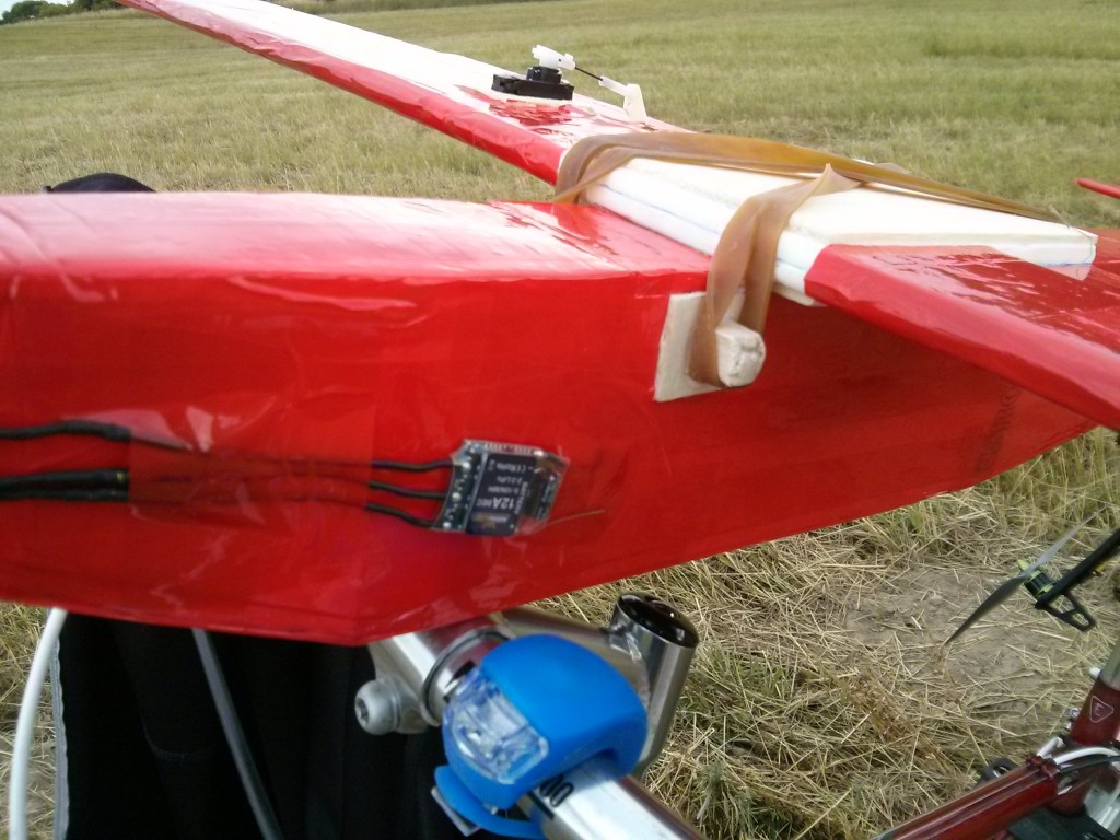 Depron plane with KFm-2 airfoil