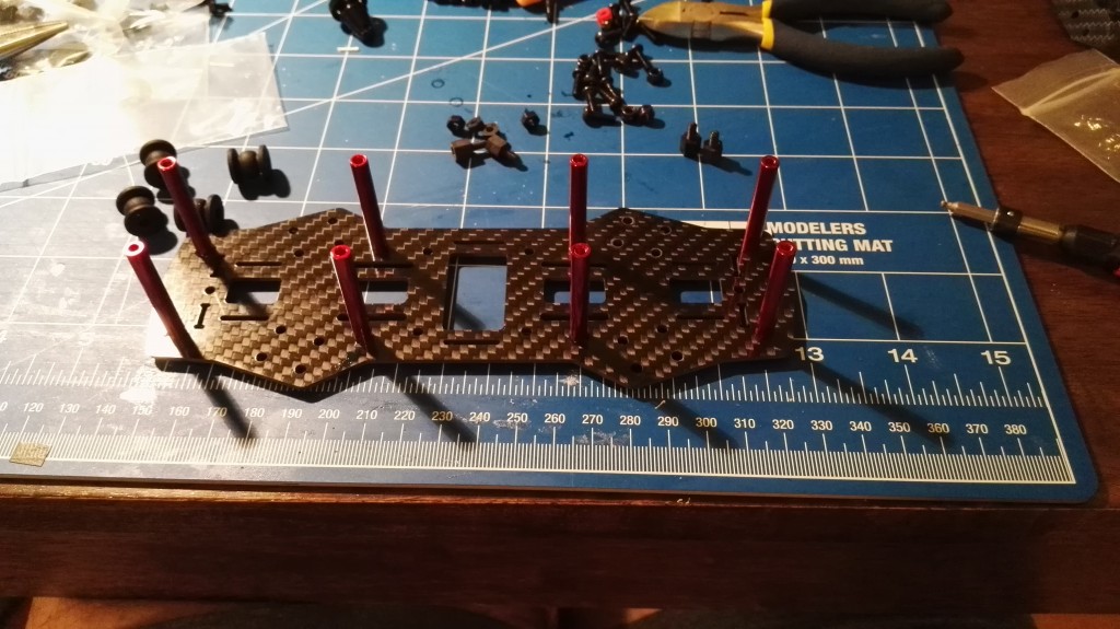 ZMR250 quadcopter frame assembly