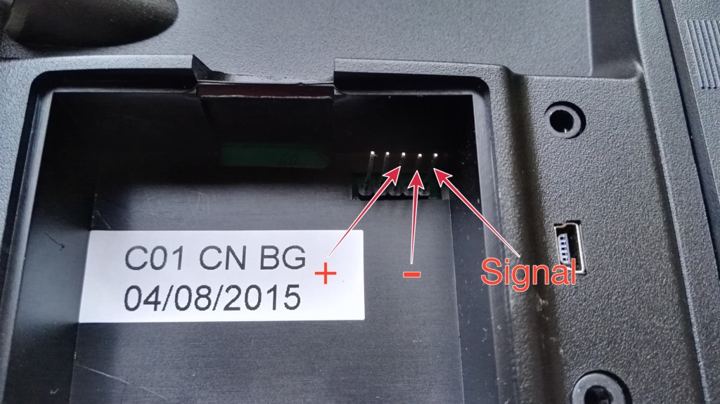 Taranis JR connector