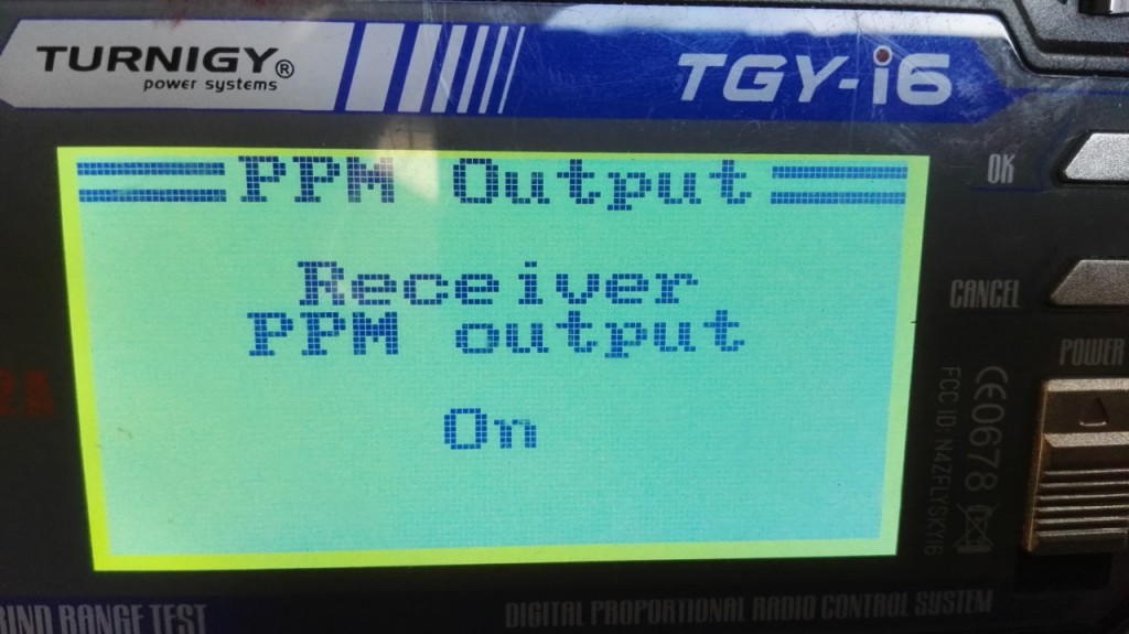 FS-i6 receiver PPM Output