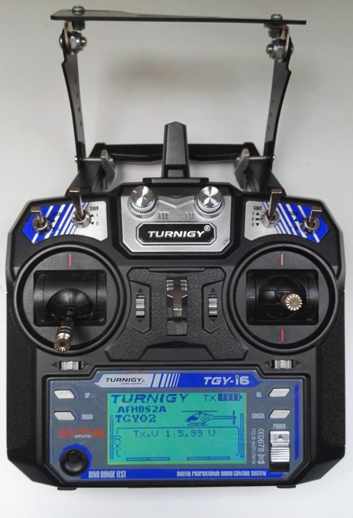 FlySky FS-i6 (Turnigy TGY-i6) 6 channel 2.4GHz radio system with FPV mount
