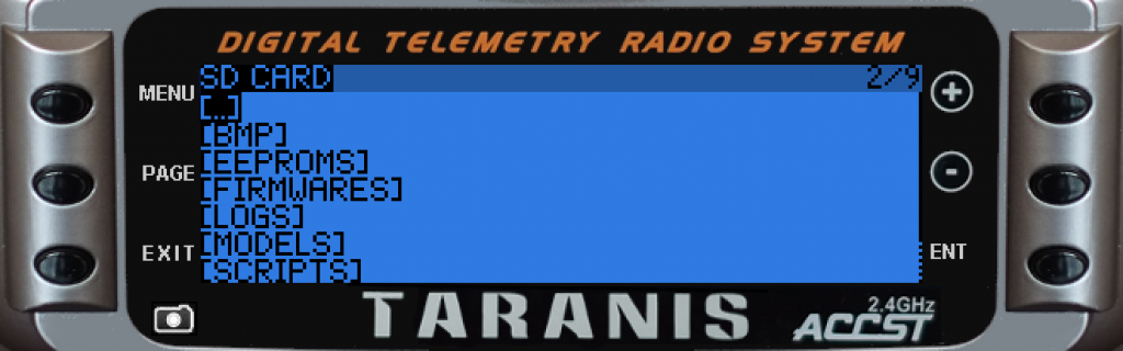 Flash S.Port firmware with X9D Taranis 2 