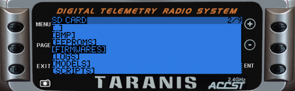 Flash S.Port firmware with X9D Taranis 3