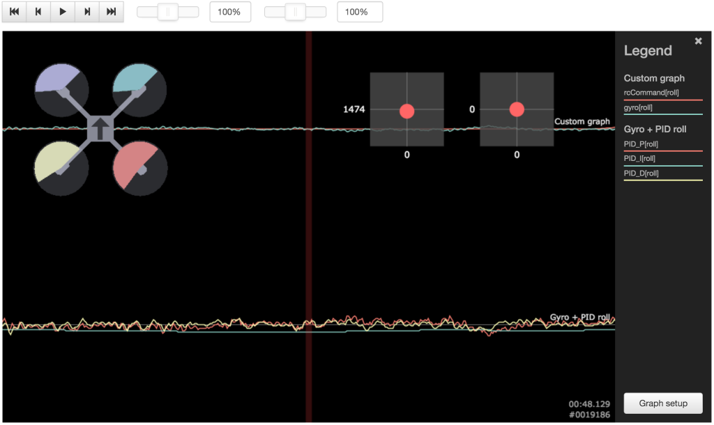 blackox, hover, no roll oscillations