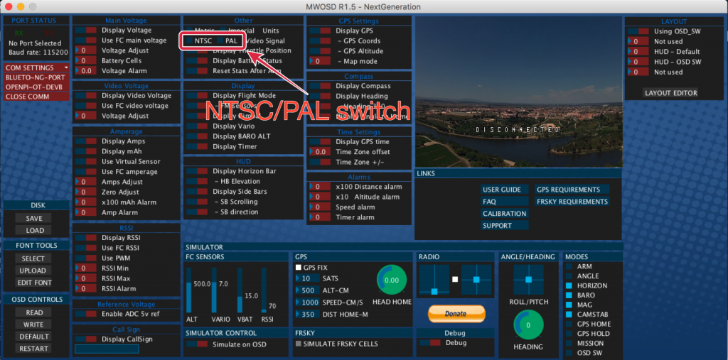 mw_osd_display_system_pal_ntsc