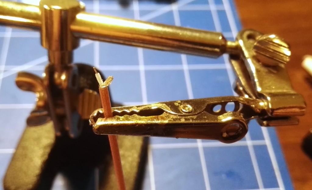 pigtail connector removed