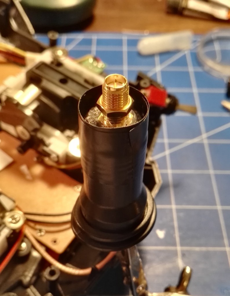 ready for fill with epoxy