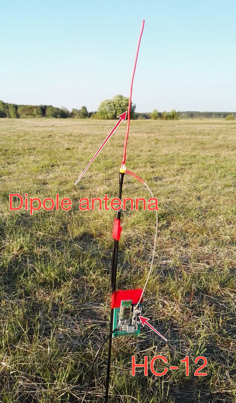 HC-12 Temporary ground station