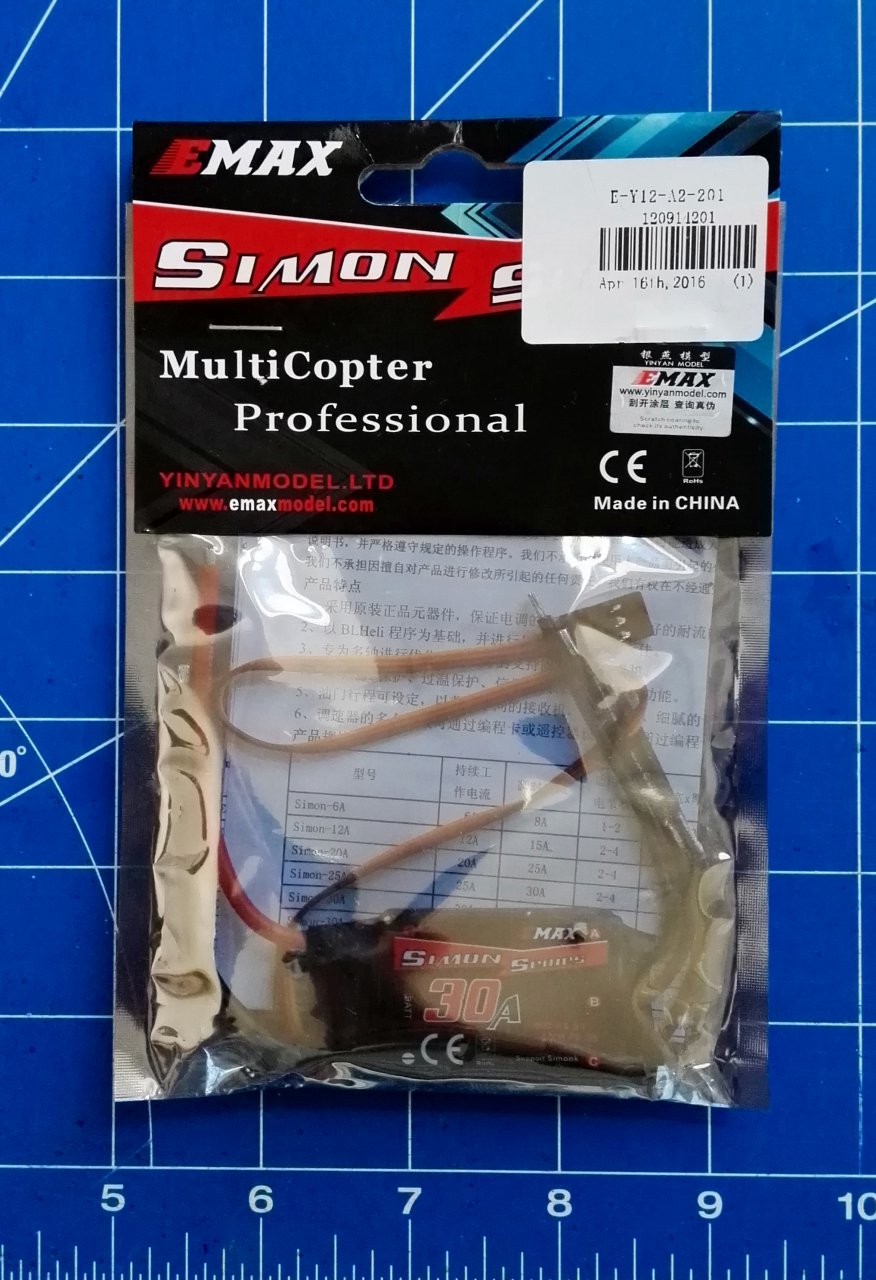EMAX ESC SimonK 30A boxed