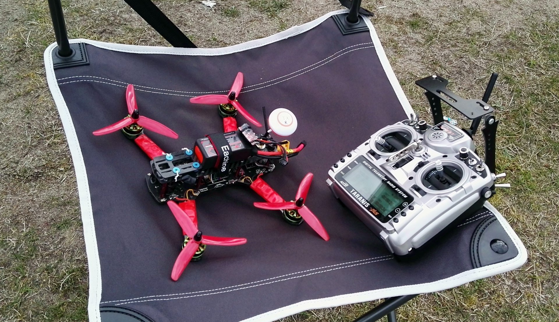 Red is the fastest color on 250 quad