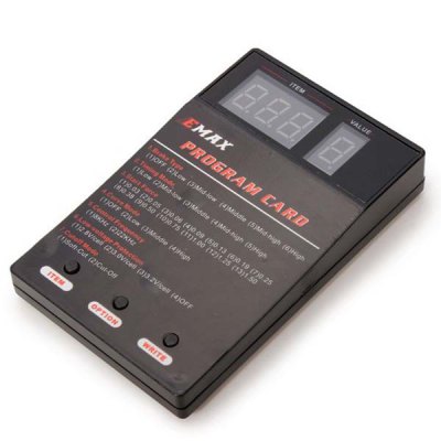 EMAX esc programming card
