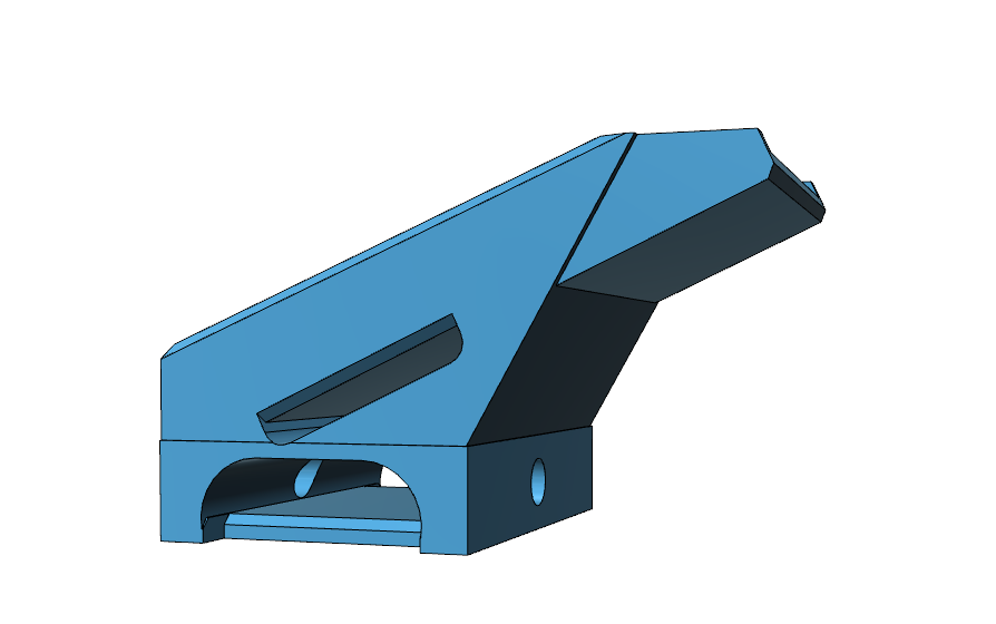 25deg Runcam HC and Mobius Camera mount for Reptile X4R 220