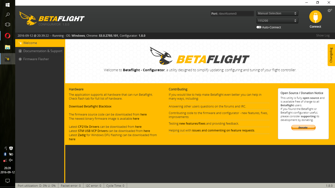 Betaflight Configurator