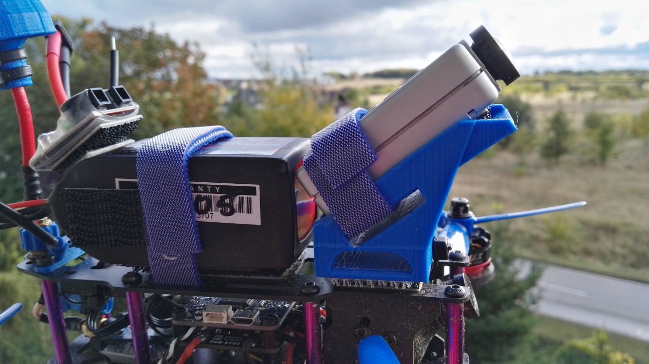 3D printed camera stand for RuncamHD Mobius 2