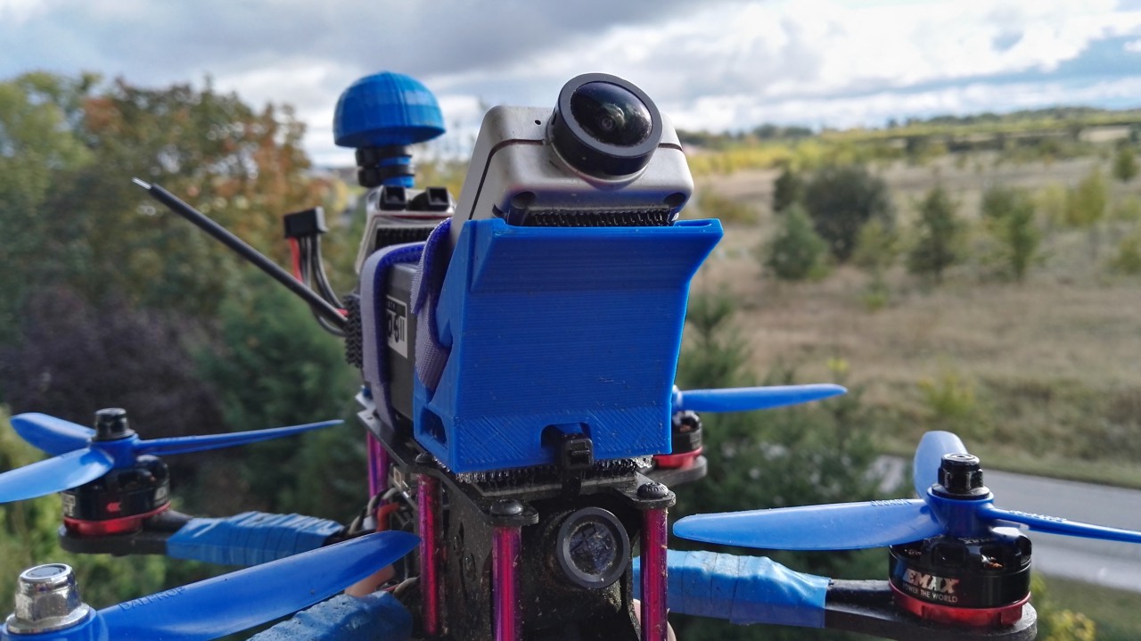 3D printed camera stand for RuncamHD Mobius 3