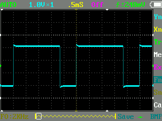 PWM 100% at 400Hz