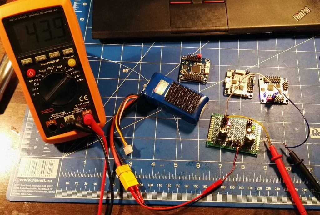 flight controller power usage