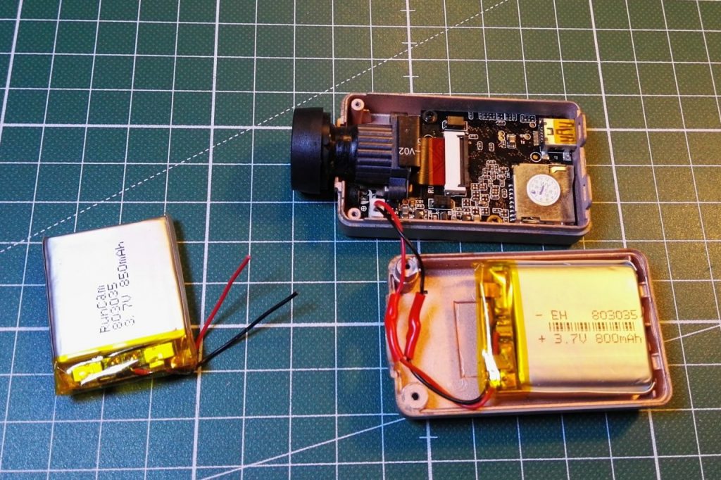 new battery for runcam hd