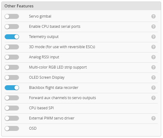 INAV Telemetry Feature