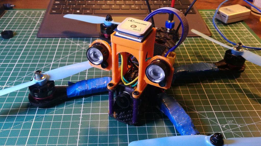 GPS Racer with RunCam Night Eagle and IR projectors