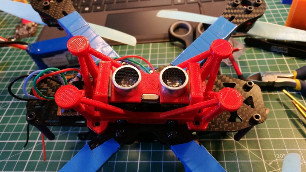 HC-SR04 test platform for INAV