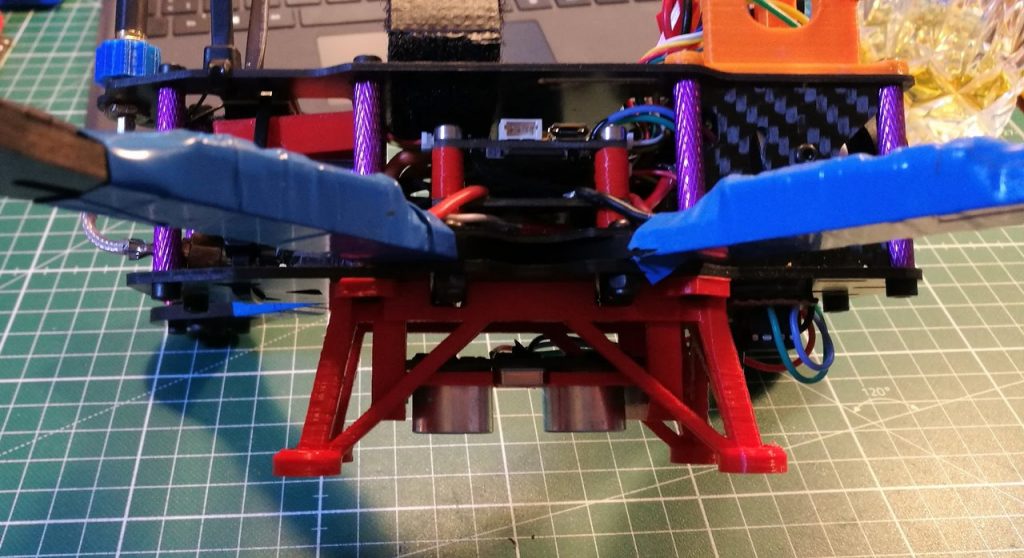 HC-SR04 test platform for INAV