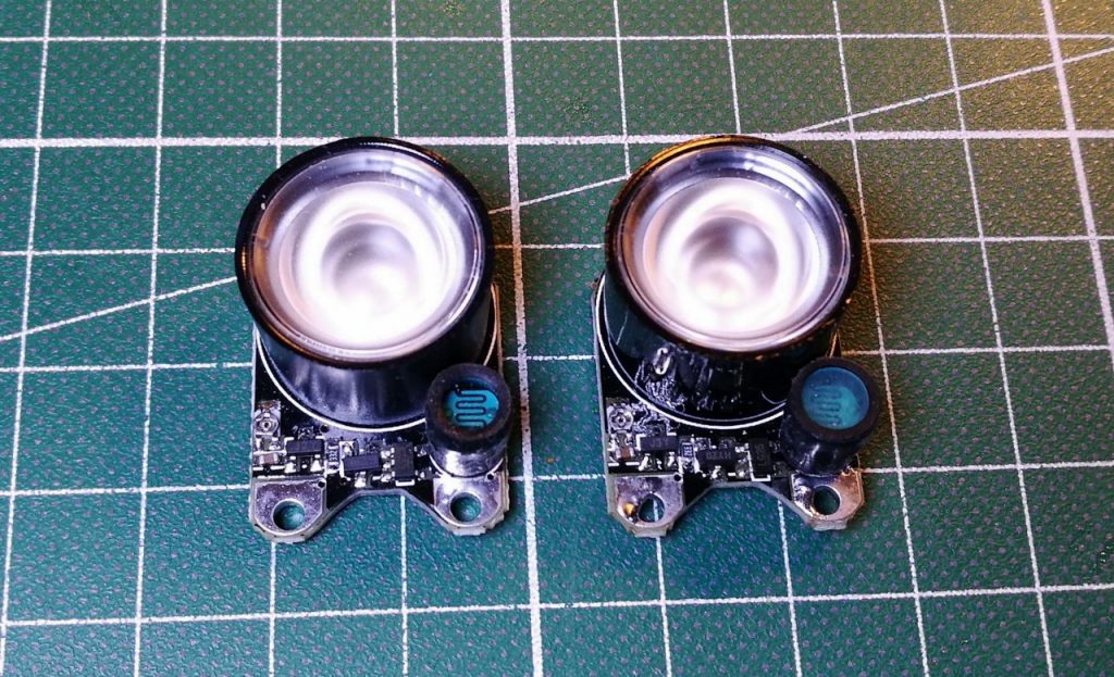 Pair of 3W IR projectors