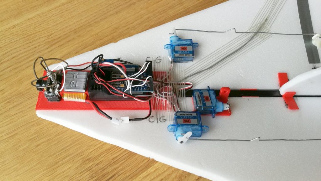 Dropship glider - depron FPV delta glider