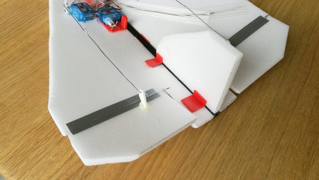 Dropship glider - depron FPV delta glider