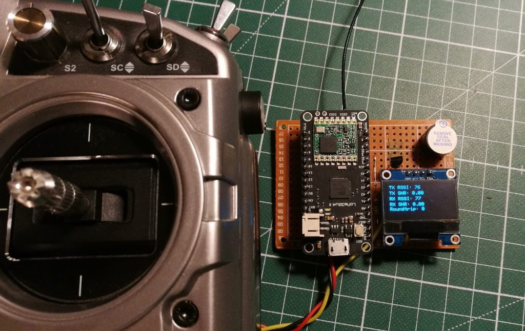 Crossbow LRS TX module prototype