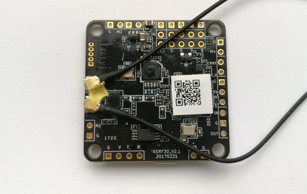 FrSky XSRF3O flight controller top