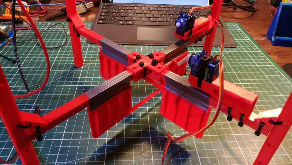 servos for 3d printed dualcopter