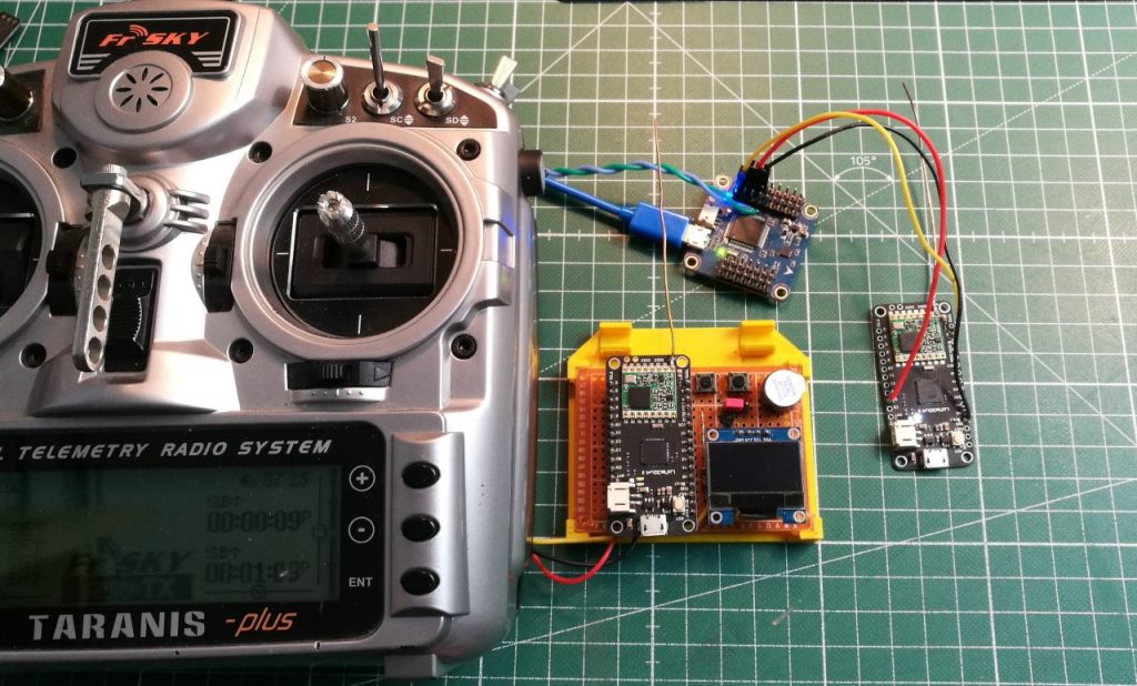Crossbow LRS development with LoRa32u4 and SX1276