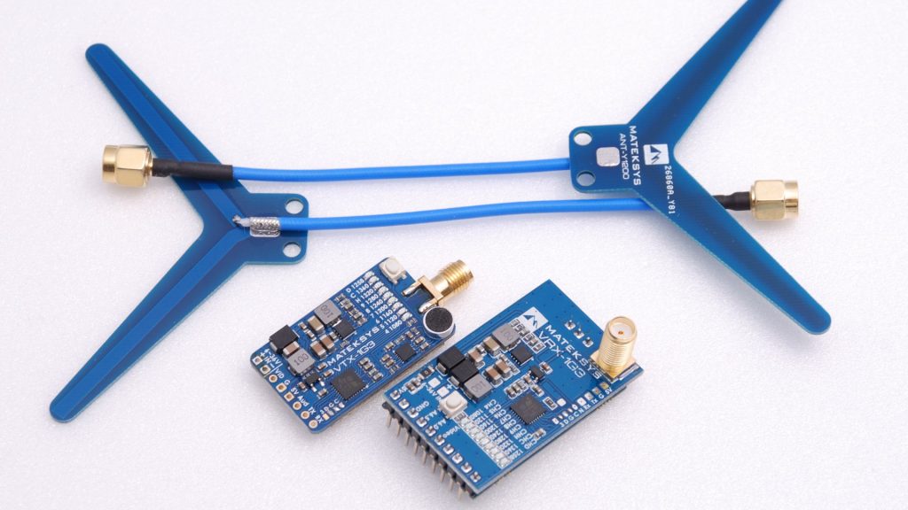 Matek 1G3 VTX and VRX 1.2GHz FPV video link