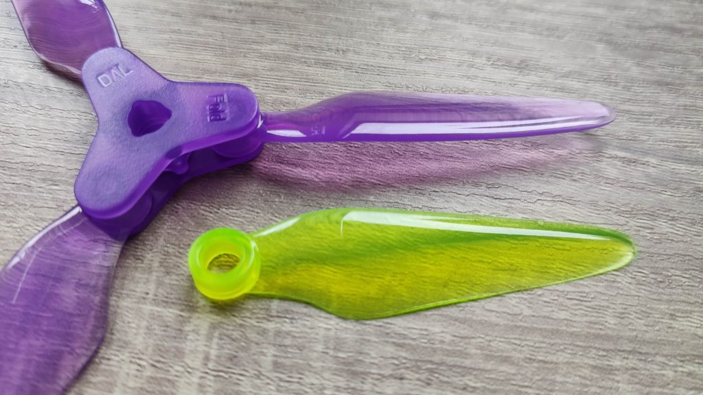 DALprop FOLD F5 foldable 5-inch propellers