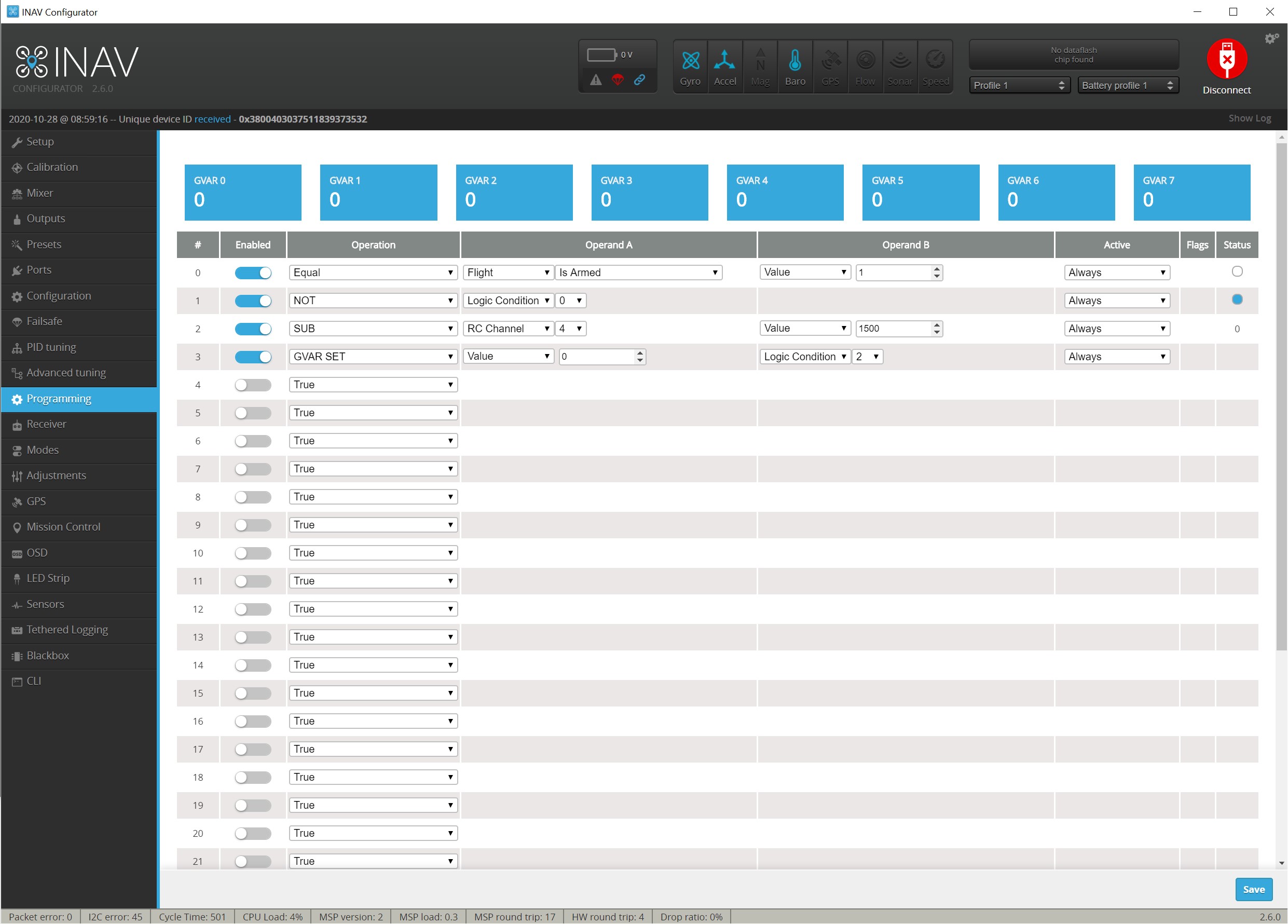 INAV on tracked vehicles - Programming