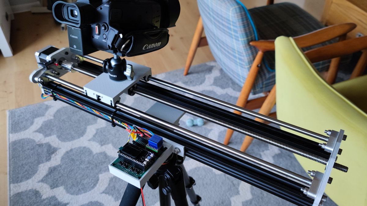 Arduino & ESP32 motorized camera slider