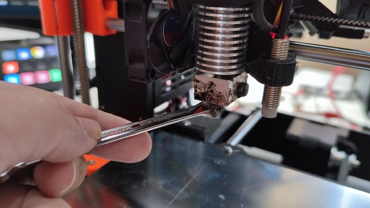 Prusa i3 MK3S nozzle replacement